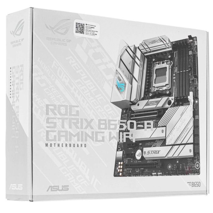 - Материнская плата MB Asus AMD AM5 ROG Strix B650-A Gaming WiFi DDR5