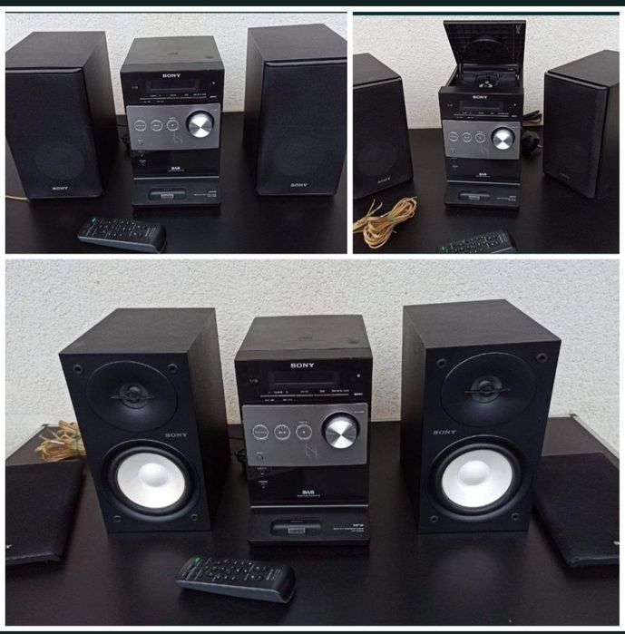 sistem combina casetofon sony str dg500 boxe audio ipod retro colectie