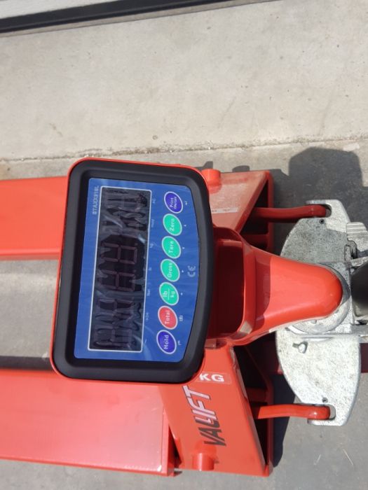 Transpaleta manuala/Liza manuala cu cantar VALLIFT