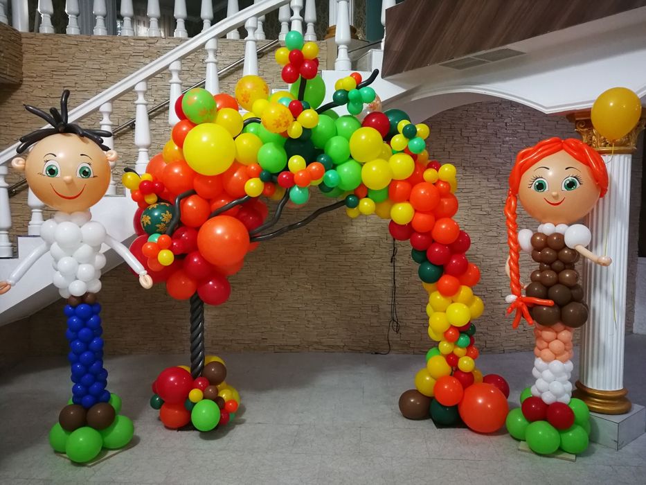 Арки из воздушных шаров