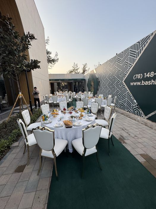 Prakat stol stul 24/7 naves zontik Аренда стол стул прокат ширма