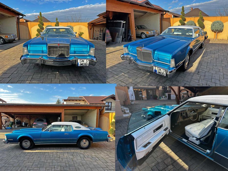 Lincoln Continental Mark IV - 1974 - Vehicul Istoric - Restaurat