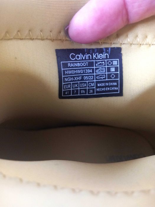 Гумени боти Calvin Klein