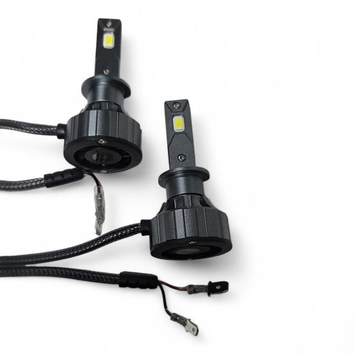 Set 2 Becuri LED H1 Canbus 120W – 12000 LM, 6000K Alb Rece, V20