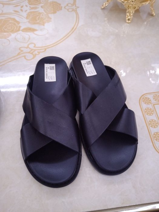 Мужской летний тапочки кожаный 44 размери