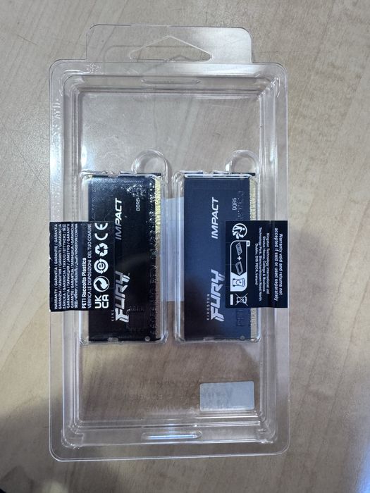 Memorie Laptop Kingston Fury Impact, 32GB DDR5, 4800MHz CL38