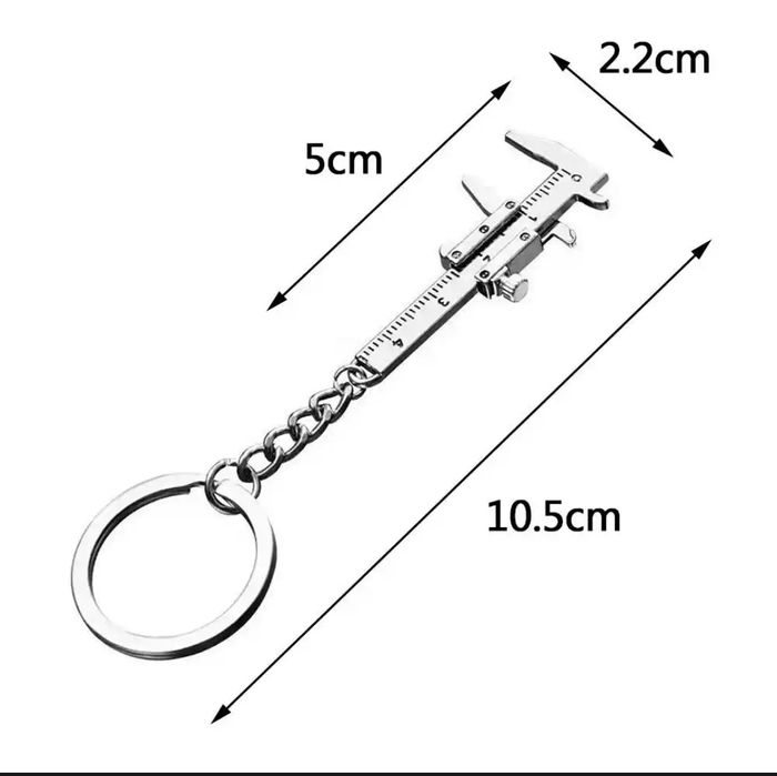 Брелок (мини штангенциркуль)