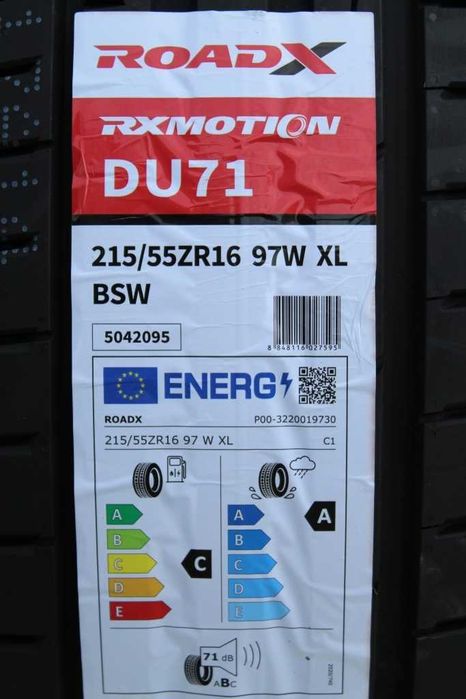 Anvelope vara noi 215/55R16 97W, XL, ZR, RoadX, DOT 2025