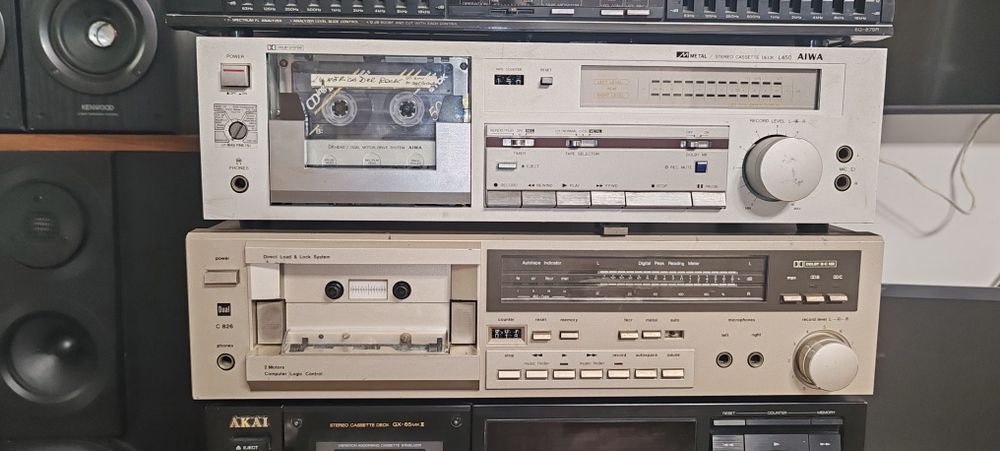 Casetofoane deck Aiwa și Dual defecte
