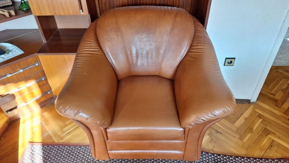 Холова гарнитура с разтегателен диван