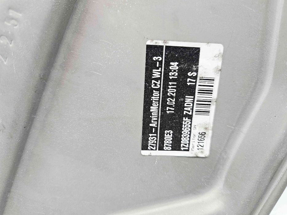 Macara electrica geam stanga spate Skoda Octavia 2 Combi (1Z5) [Fabr 2