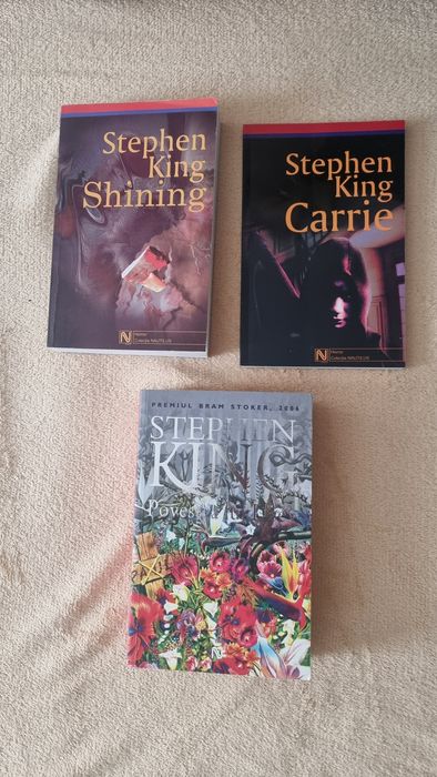 3 carti de Stephen king