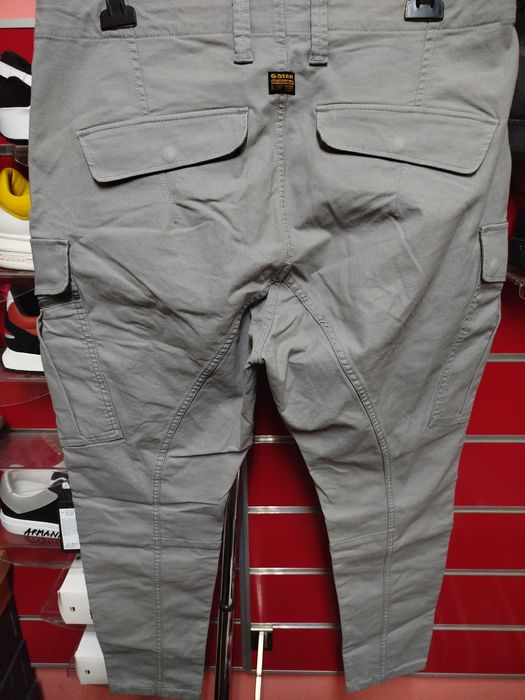 Оригинален карго панталон G-Star Raw Zip Pocket W38 L32 нов мъжки 3D
