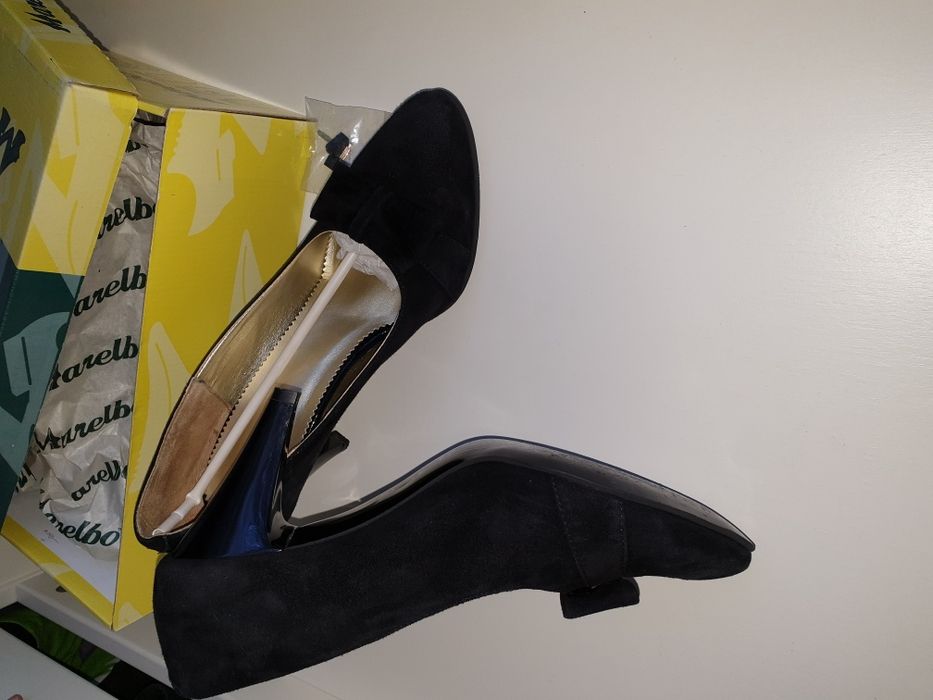 Pantofi eleganți piele întoarsă, nr 40