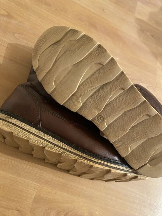 Ботинки кожаные 37 размер