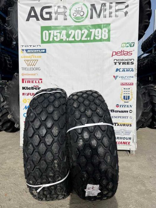 Anvelope noi 14.9-24 cu 6 pliuri marca ALLIANCE pt cilindru compactor