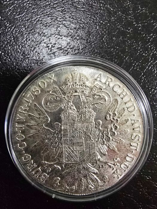 Сребърна монета талер Мария Тереза 1780 г. – рестрайк