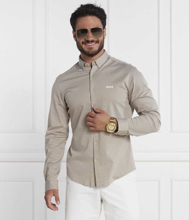 BOSS мужская рубашка с длинными рукавами РАЗМЕР 2XL