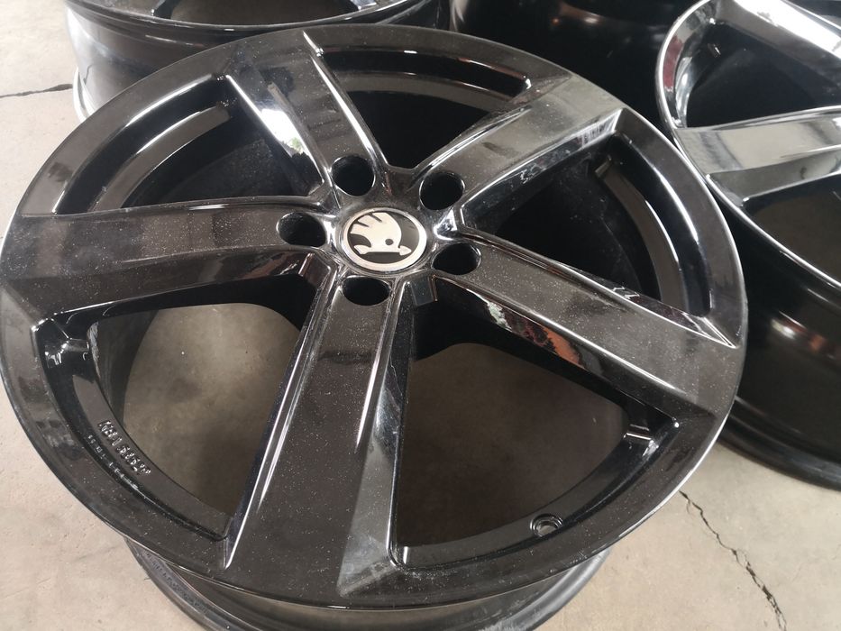 5х112 фолксваген шкода 5x112 volkswagen vw skoda 18 цола джанти като нови