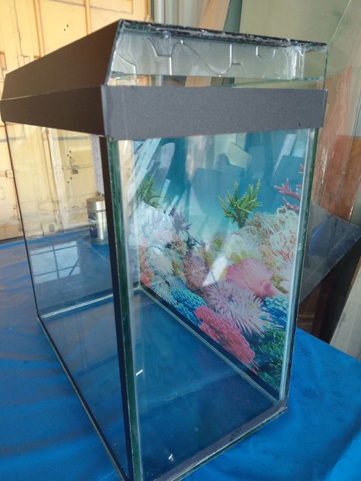 Akvarium sotiladi 90 litrli . Zakazga qarab yasab beravermiz