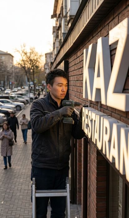 Вывеска на заказ