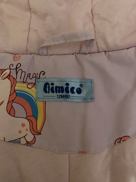 комбез демисезонный 12 мес