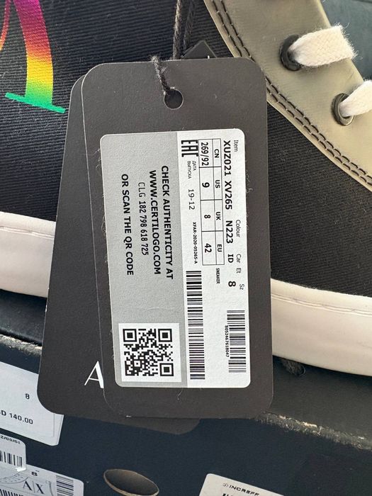 Мужские кеды Armani Exchange
