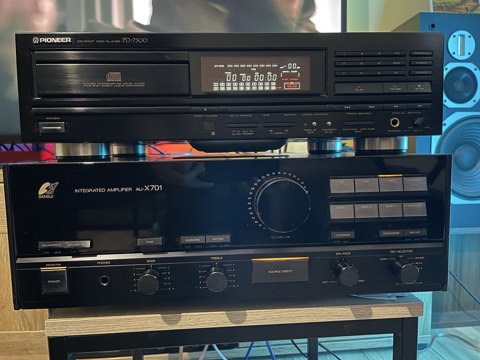 Sansui AU-X 701 - алфа серията на Сансуи