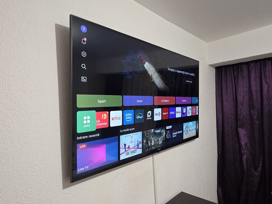 Televizor LED Smart LG 75UR78003LK, Ultra HD 4K, HDR, 189cm