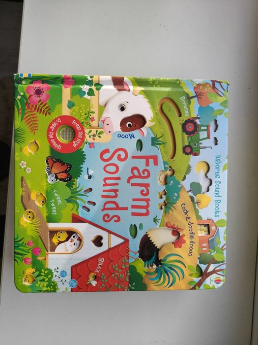 Set 4 Cărți Sonore Usborne – Colecția Completă (Farm, Jungle, Garden,