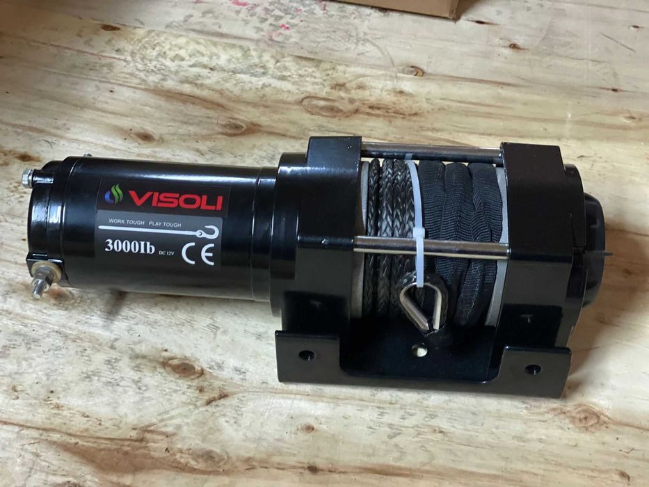 Troliu atv Visoli 3000lbs /1360kg cu cablu sintetic