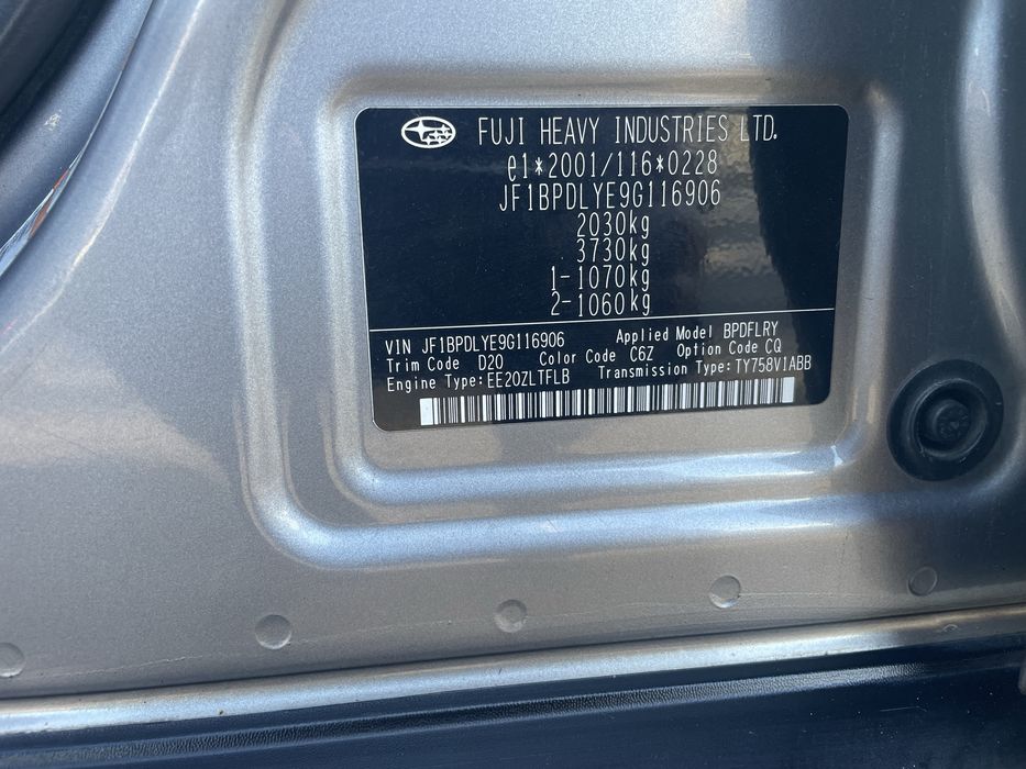 Vand Subaru Outback 2.0 diesel