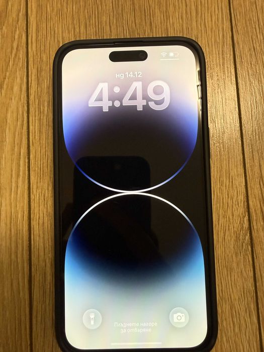 Iphone 14 Pro Max space black 512GB ESIM 83% battery Като нов.