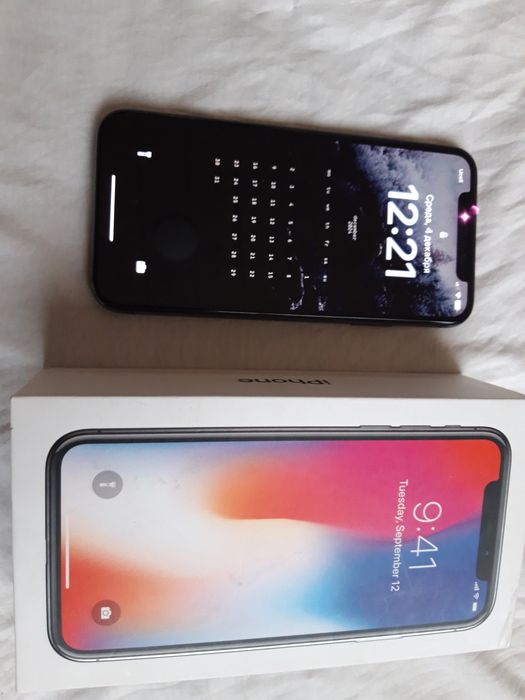 Iphone x  с гарантией 256 г LL/A