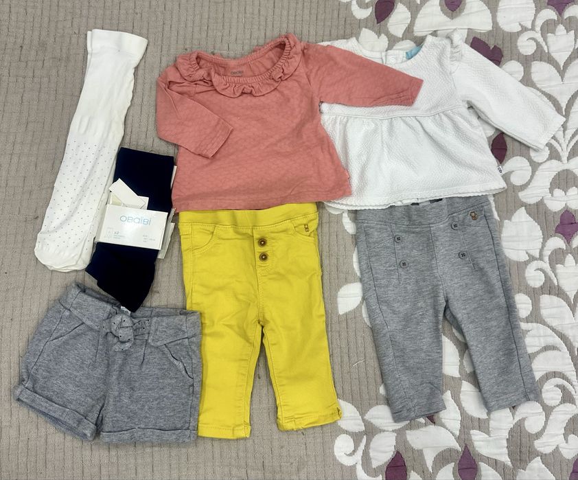 Пролетно-Летни лотове за момиче размер 56, 62/0-3м., 68/3-6 и 74/6-9