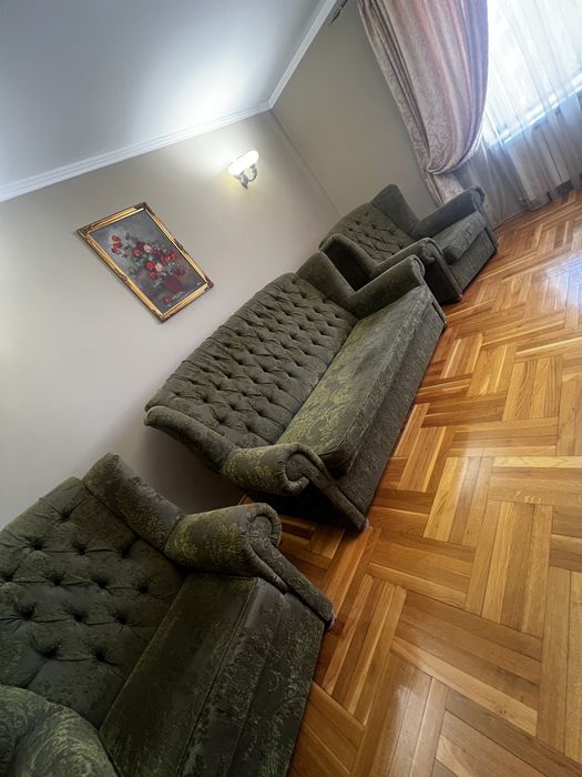 Canapea extensibila cu 2 fotolii
