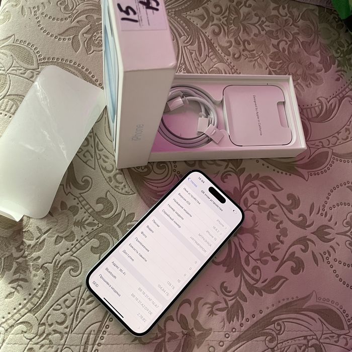 iPhone 15 128gb новый