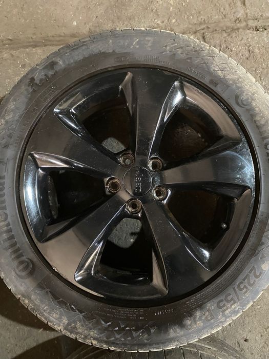 Set jante aliaj pe 18 cu senzori de presiune 22374B 18x7.J ET 41 pentru Jeep Cherokee 2016