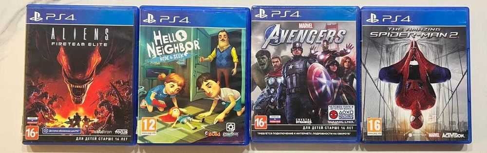 Продам игры на PS4