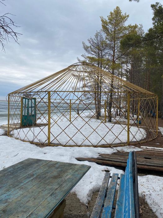 Юрта,конструкция железная