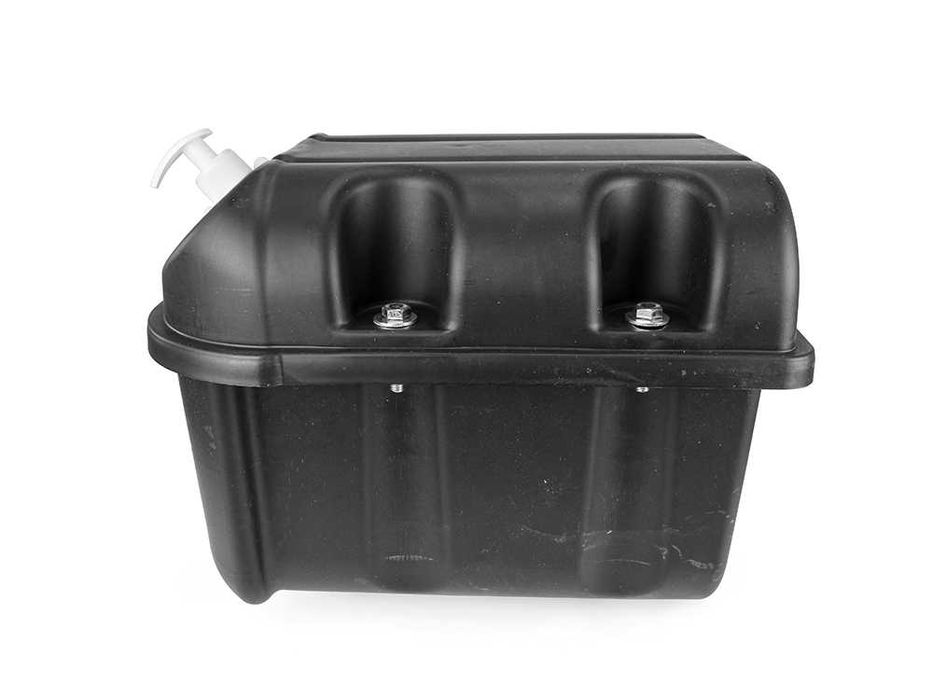 Резервоар за вода 20л за бус ремарке влекач + дозатор за сапун