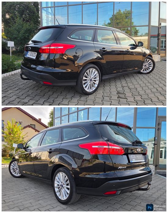 Ford Focus 1.5 TDCI, 120 cp Model TITANIUM, an 08/2016,euro 6, RATE/Avans 0 ! Rate de la 149€ ron/lună,  Garanție,  Revizie! Gata de drum !!!