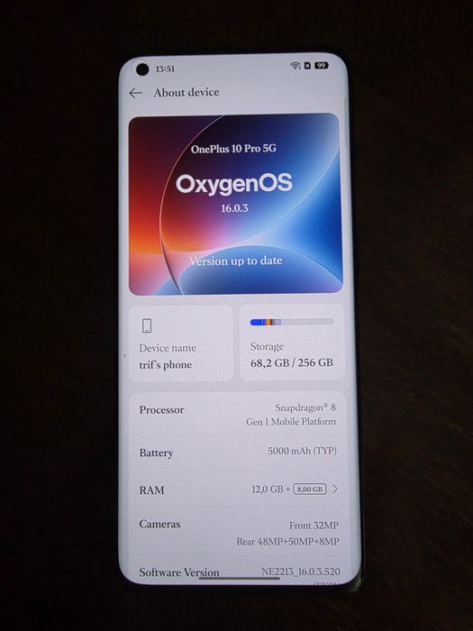 OnePlus 10 pro 256 gb