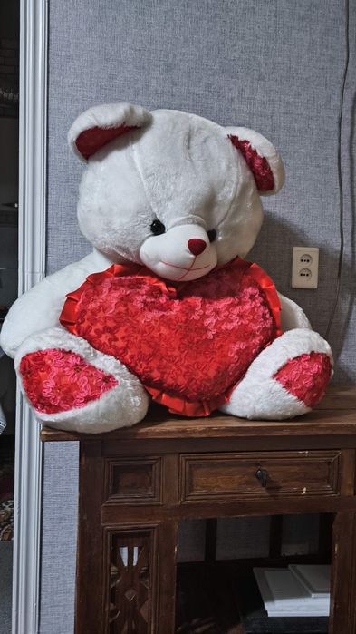 Игрушка мишка сердечко