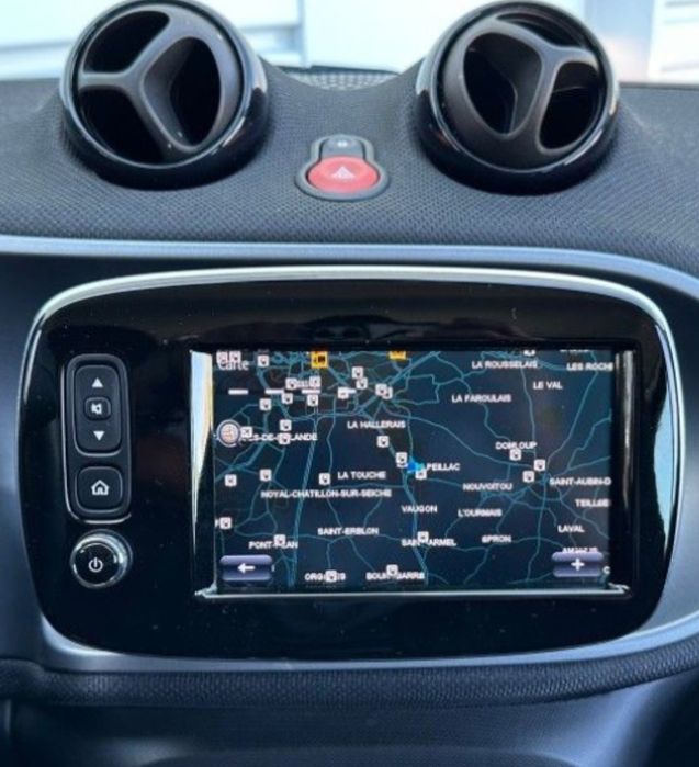 Smart 453 навигация TomTom