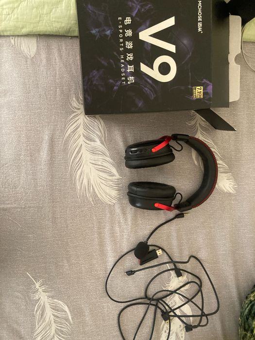 MCHOSE V9 Naushnik + Rapoo VT7 Gaming Mishka
