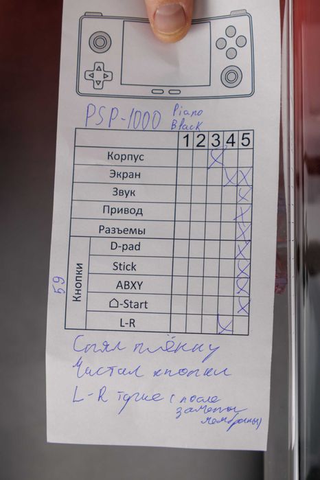 Sony PSP 1000 Piano Black