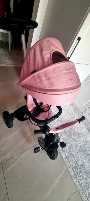 Tricicleta 4 in 1 kinderkraft ( roz   ) cu poziție de somn