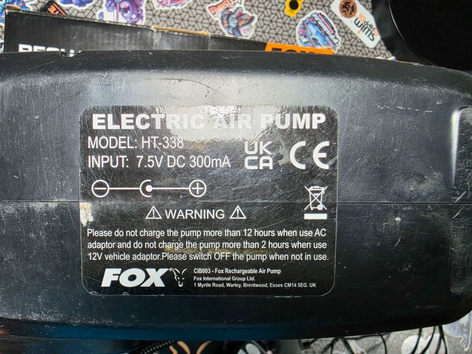 Pompa Fox Rechargable Air PumpDeflater