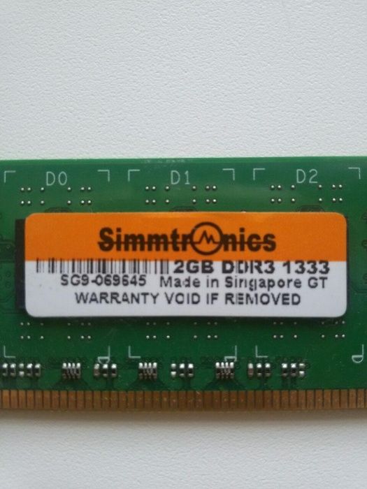 ОЗУ DDR3 2gb 1333ghz  для компьютера оперативная память пк